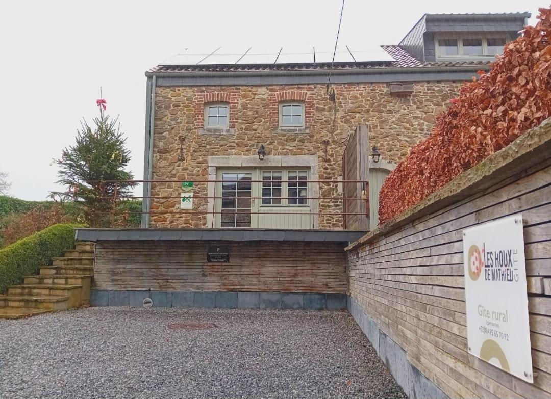 Les Houx De Mathieu Villa Engis Buitenkant foto